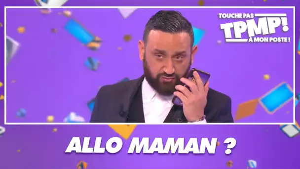 Cyril Hanouna appelle sa maman en direct pour son anniversaire !