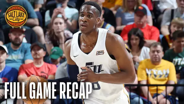 SPURS vs JAZZ | Willie Reed Scores 14 PTS And Grabs 16 Boards | Salt Lake City Summer League