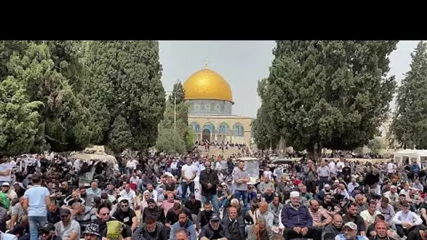 Jérusalem-Est : première grande prière du vendredi du mois du ramadan sous haute surveillance
