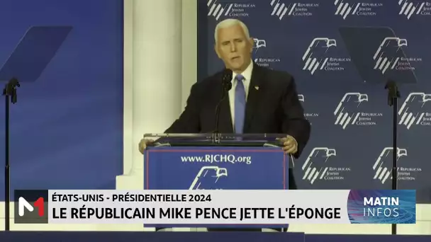 Élection présidentielle américaine 2024 : L'ancien vice-président Mike Pence se retire de la course