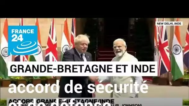 Grande-Bretagne/Inde : accord de sécurité et de défense conclu entre B. Johnson et N. Modi