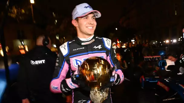 Ballon d'Or 2022 - L'arrivée spectaculaire du trophée en Formule 1