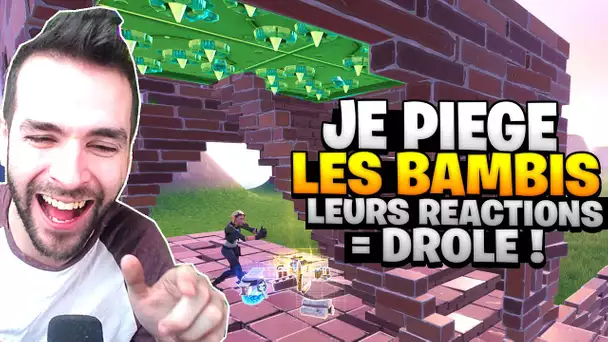 🔥JE PIÈGE DES BAMBIS Comme Avant (Leurs Reactions est trop drole! Fortnite Saison 11)