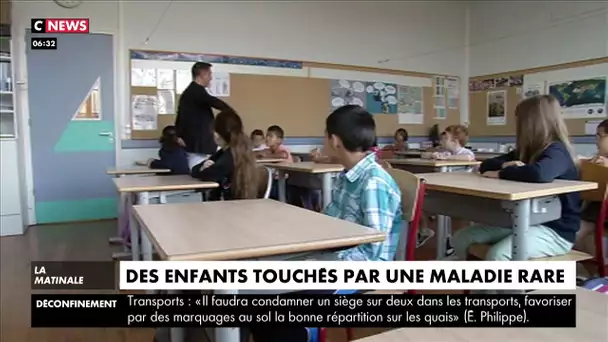 Des enfants touchés par une maladie rare