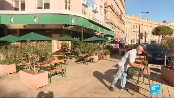 Covid-19 à Marseille : masque obligatoire et restaurants fermés à 23h