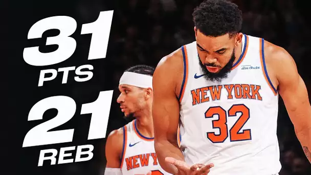 Karl Anthony-Towns’ IMPRESSIVE DOUBLE-DOUBLE Performance at MSG! 🔥| January 1, 2025