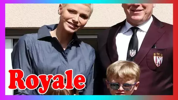 Gabriella et Jacques comblés avec leur papa: séjour féérique l0in du Rocher, Charlene grande absente