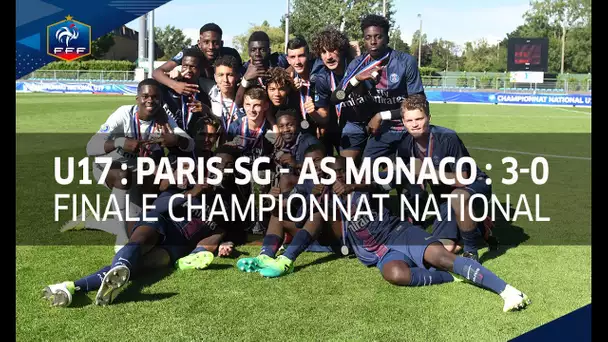 U17, finale : Paris-SG - AS Monaco 3-0