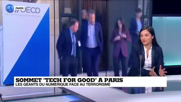 Sommet  "Tech for Good" à Paris : les géants du numérique face au terrorisme