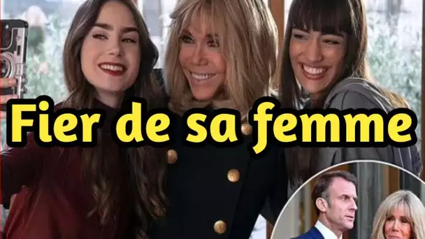 Emmanuel Macron partage ses impressions sur Brigitte Macron dans Emily in Paris sur Netflix