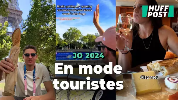 Les athlètes sont des touristes comme les autres en attendant la fin des JO