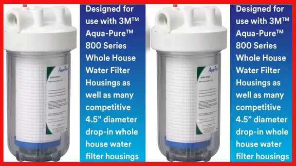 3M Aqua-Pure Whole House Replacement Water Filter AP810, For Aqua-Pure AP801, AP801-C