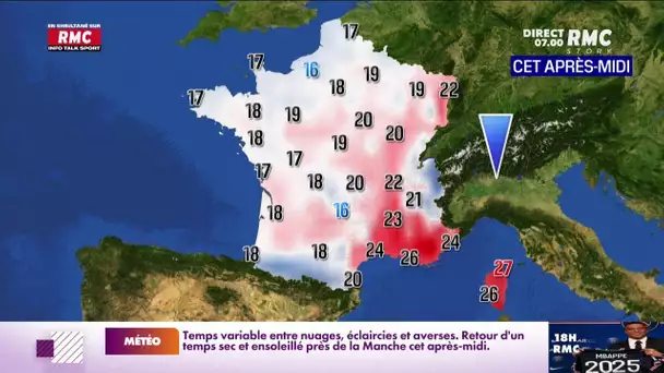 Votre météo du mardi 24 mai 2022