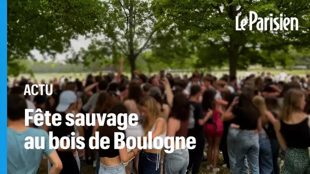 Paris : 300 lycéens fêtent la fin du bac au bois de Boulogne, la police intervient