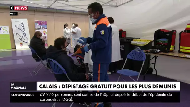 Coronavirus : dépistage gratuit pour les plus démunis à Calais