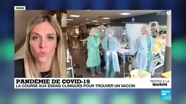 Pandémie de Covid-19: la course aux essais cliniques pour trouver un vaccin