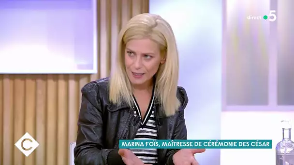 Marina Foïs, maitresse de cérémonie des César  - C à Vous - 09/03/2021