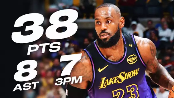 LeBron James GOES OFF For 38 Points vs Trail Blazers! 🔥 | January 2, 2025