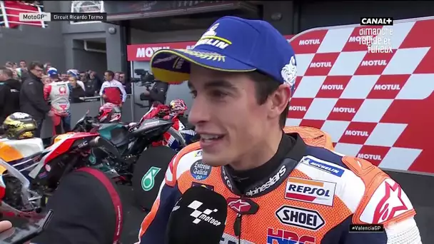 Marc Marquez : "Un but, c'était gagner la course"