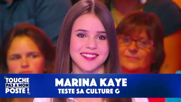 Quiz "Trappe-moi si tu peux" avec Marina Kaye - TPMP