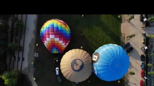 L'Espagne, terre de montgolfières le temps d'un festival