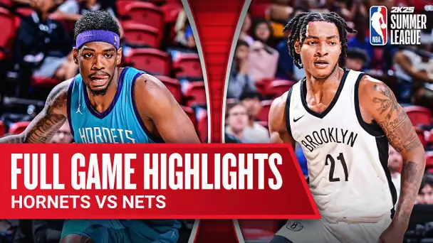 HORNETS vs NETS | NBA SUMMER LEAGUE | FULL GAME HIGHLIGHTS