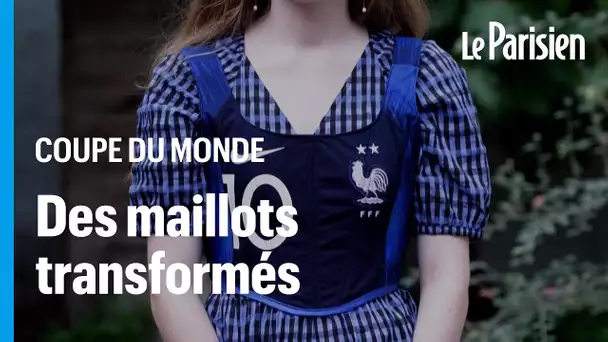 Coupe du monde : cette jeune créatrice transforme les maillots de foot en corsets