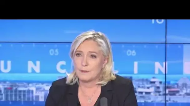 Marine Le Pen : "Les gens qui ont rejoint Eric Zemmour ne font preuve d'aucun honneur"