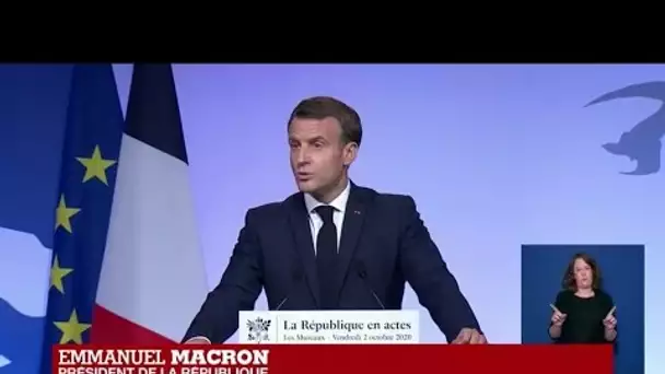 Macron : loi sur le séparatisme, "l'islam radical s'est substitué au recul des services publics"