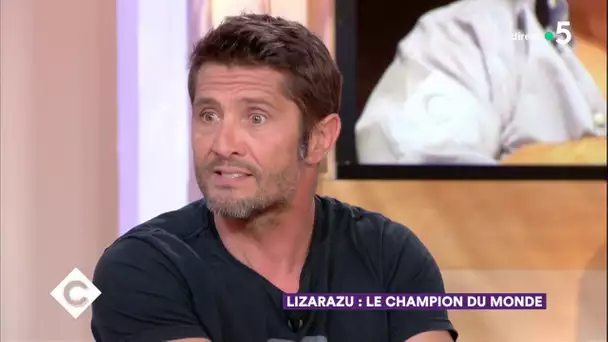 Lizarazu : le champion du monde sort un livre - C à Vous - 24/05/2018