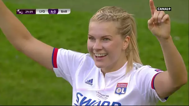 Et de 3 pour Hegerberg, Lyon s'amuse !