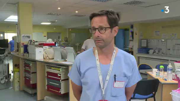 JF Parizano médecin réanimateur de Libourne explique pourquoi son service est toujours sous tension