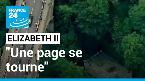 Le cercueil d'Elizabeth II est arrivé à Édimbourg, "une page de l'Histoire se tourne"