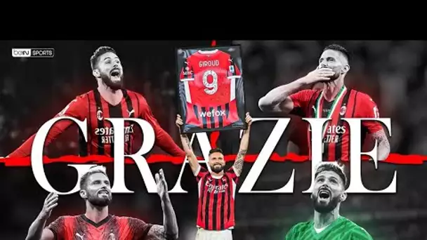 GRAZIE Giroud, les plus GRANDS moments d'Olivier Giroud à l'AC Milan !