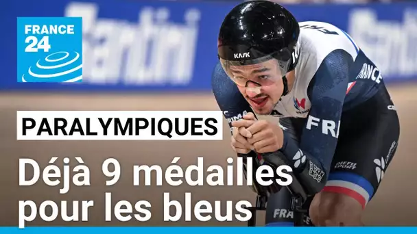 Jeux Paralympiques de Paris: déjà 9 médailles pour les bleus • FRANCE 24