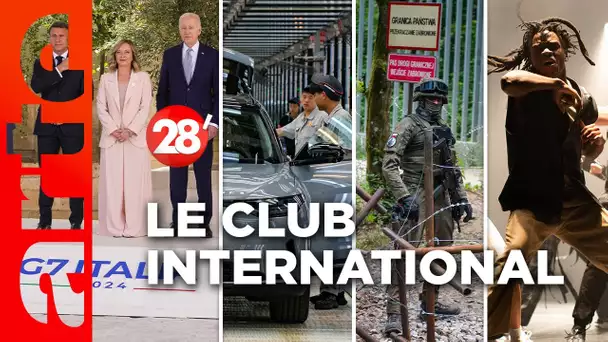 Taxe sur les voitures chinoises, G7, Gaza, hip-hop… | Le Club International - ARTE