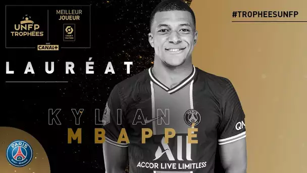 Kylian Mbappé - Meilleur joueur de Ligue 1 Uber Eats - Trophées UNFP 2021