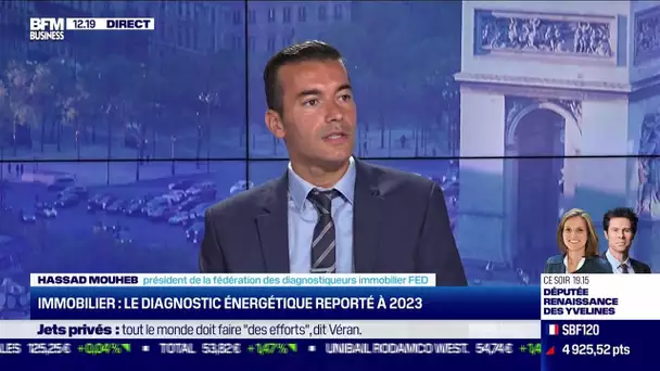 Hassad Mouheb (FED) : Immobilier, le diagnostic énergétique reporté à 2023