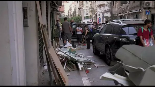 Après les explosions à Beyrouth liées au nitrate d’ammonium, la colère monte chez les habitants