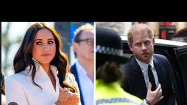 Meghan Markle "terrifiée à l'idée de perdre le contrôle" lors des retrouvailles de Harry au Royaume-