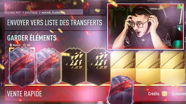 PACK OPENING FUT VERSUS : ON PACK NOS 2 PREMIERS "FUT FEU"