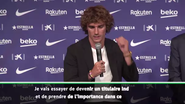 🇪🇸 Barcelone  🗨️ Griezmann : "Prendre de l'importance dans ce grand club"