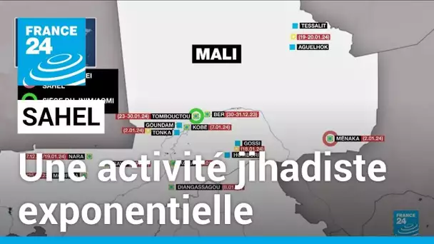 Une activité jihadiste exponentielle dans le Sahel • FRANCE 24