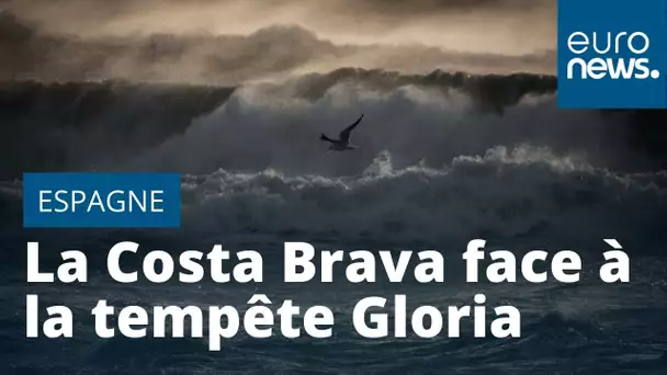 La Costa Brava fait face à la tempête Gloria