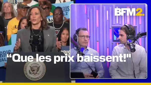 “Que les prix baissent!”: l’inflation, talon d’Achille pour Kamala Harris?