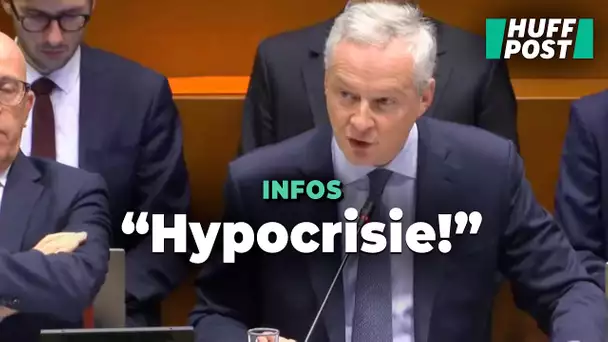 Bruno Le Maire offensif à l’Assemblée : « avec la censure, vous avez fait dérailler la France ! »