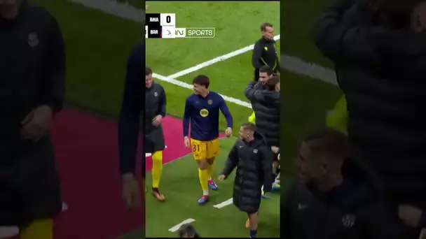 ⚡️ Grosses tensions entre Ancelotti et le staff du FC Barcelone lors du Clasico ! #Shorts