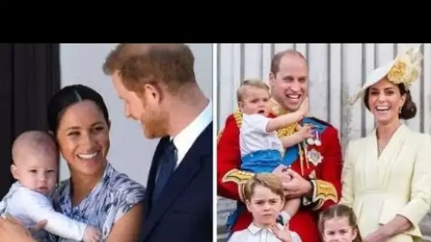 Le fils de Harry et Meghan, Archie, a le "privilège" que George, Charlotte et Louis "n'obtiendront j