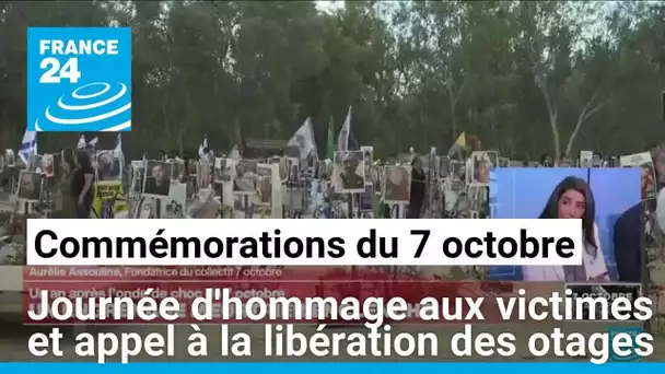 Commémorations du 7 Octobre : journée d'hommage aux victimes et appel à la libération des otages