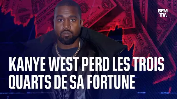 Après ses propos antisémites, Kanye West perd les trois quarts de sa fortune